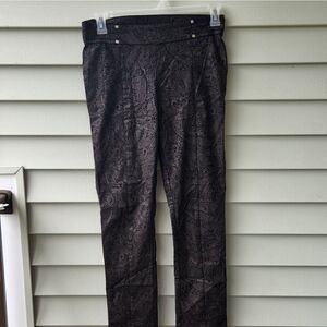 Rafaella Paisley pants size 8
